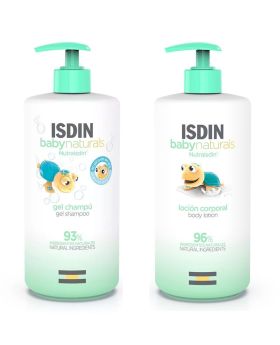 Isdin Babynaturals Nutraisdin Body Lotion 400ml + Gel Shampoo 400ml PROMO PACK