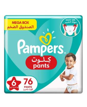 Pampers Baby Dry Pants 6 XL 16 Kg 76's