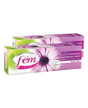 Fem USA Hair Removal Cream Blossom Twin Pack 120 g 2's