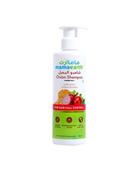 Mamaearth Onion Shampoo With Plant Keratin For Hair Fall Control 250 mL