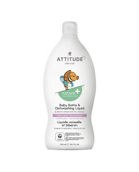 Attitude Little Ones Nature+ Technology Baby Bottle And Dishwashing Liquid Sweet Lullaby 700ml