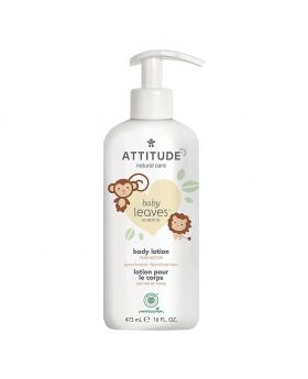 Attitude Natural Care Baby Leaves Science Body Lotion Pear Nectar For Babies 473ml