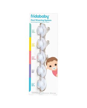 FridaBaby Paci Weaning System Set Of 5 Orthodontic Pacifiers, Pack of 1's