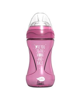 Nuvita Mimic Cool Anti-Colic Baby Feeding Bottle - Assorted 250ml