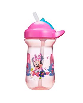 The First Years Disney Junior Minnie Flip Top Straw Cup For 18 Months+ Baby - Assorted