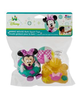 The First Years Disney Minnie Mouse Bath Squirt Toys, Pack of 3's