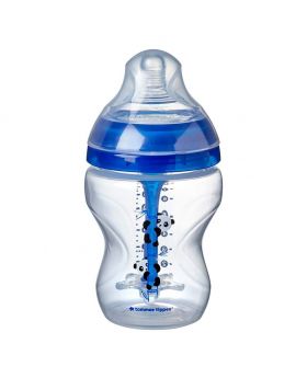 Tommee Tippee Closer To Nature Advanced Anti-Colic Baby Feeding Bottle-Blue 150ml
