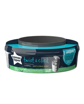 Tommee Tippee Twist & Click Sangenic Universal Cassette For Nappy Disposal