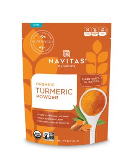 Navitas Organics Plant based Superfood Organic Turmeric Powder 227g