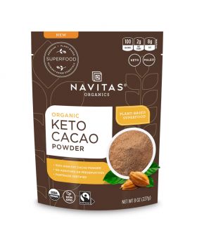 Navitas Organics Plant based Superfood Organic Keto Cacao Powder 227g