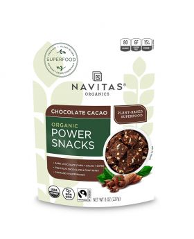 Navitas Organics Organic Dark Chocolate + Cacao + Dates Power Snack 227 g