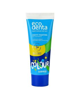 Ecodenta Colour Surprise Cavity Fighting Kids Toothpaste With Fluoride 75ml