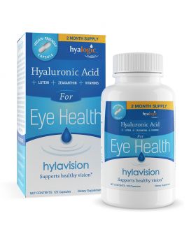 Hyalogic Hylavision Hyaluronic Acid Capsule For Eye Health 120's