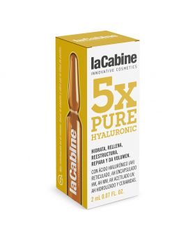LaCabine 5X Pure Hyaluronic Facial Ampoule 2ml 1's