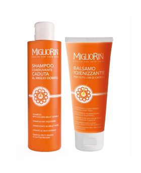 Migliorin Hair Loss Shampoo 100ml + Cleansing Conditioner 100ml, Hair Loss Prevention PROMO PACK