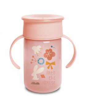 Suavinex 360 Degrees Trainer Cup Forest Pink For Babies L3
