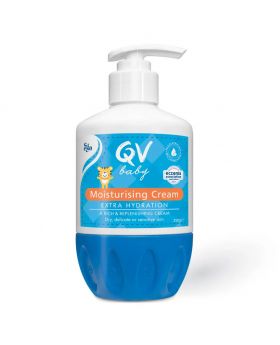 Ego QV Baby Moisturizing Cream For Extra Hydration, Pump 250g