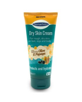 Dermatonics Dry Skin Cream With Nourishing Olive And Papaya 200ml