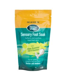 Dermatonics Sensory Foot Soak With Lime Essential Oil And Coconut 350g
