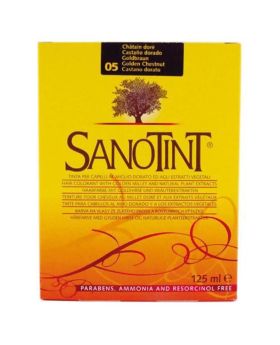 Sanotint Classic Ammonia Free Hair Color 05 Golden Chestnut 125ml