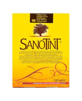 Sanotint Classic Ammonia Free Hair Color 06 Dark Chestnut 125ml