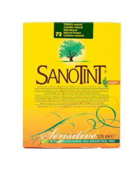 Sanotint Light Sensitive PPD Free Hair Color 73 Natural Brown 125ml