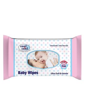 Cool & Cool Baby Wipes 64's + 8's PROMO PACK
