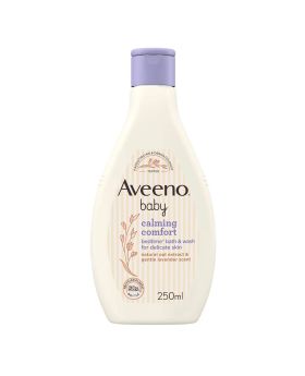 Aveeno Baby Calming Bedtime Comfort Bath And Wash For Delicate Skin 250ml