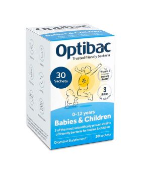 Optibac Probiotic Sachets For Babies & Children, 0-12 Years - Pack of 30's