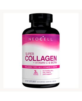 NeoCell Super Collagen + Vitamin C & Biotin Tablets For healthy skin, hair, nails & joints 270's