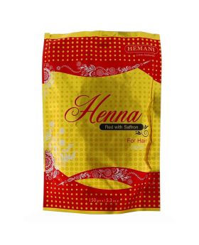 Hemani Henna Red Powder With Saffron 150g