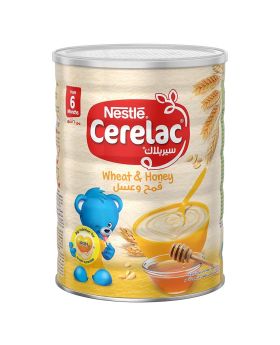 Nestle Cerelac Wheat & Honey For Babies From 6 Months, Stage 2, 1kg