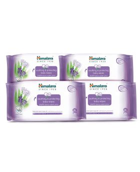 Himalaya Soothing & Protecting Baby Wipes 56's Pack of 4's
