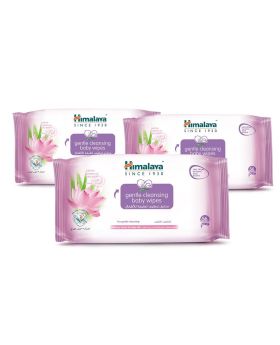 Himalaya Gentle Cleansing Baby Wipes 56's Pack of 3's