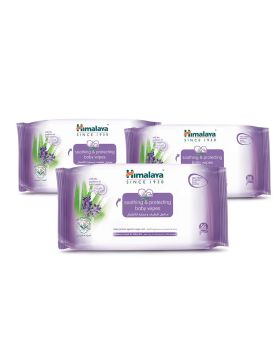 Himalaya Soothing & Protecting Baby Wipes 56's Pack of 3's