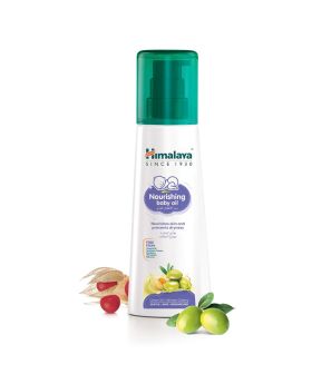 Himalaya Nourishing Baby Oil With Olive Oil and Winter Cherry 200ml