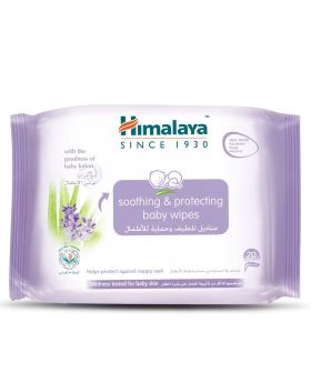 Himalaya Extra Soft Soothing & Protecting Baby Wipes, Pack of 20