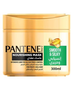 Pantene Pro-V Smooth & Silky Nourishing Hair Mask For Frizzy, Dull Hair 300ml
