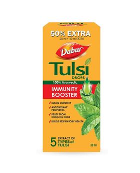 Dabur 100% Ayurvedic Tulsi Drops Immunity Booster 30ml