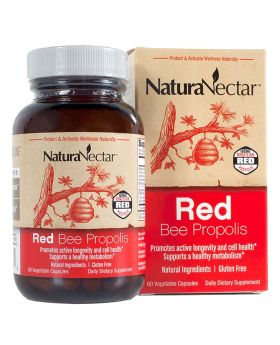 NaturaNectar Red Bee Vegetable Capsule For Metabolism Support, Pack of 60's