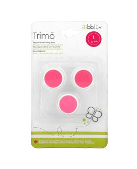 Bbluv Trimo Electric Nail Trimmer's Replacement Filing Discs Stage 1, 0-3 Months, Pack of 3's