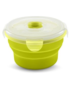 Nuvita Silicone Collapsible Container 230ml - Green