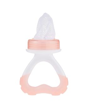 Nuvita Flavorillo 2-In-1 Nutritional Feeder & Teether Set - Pink