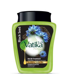 Dabur Vatika Black Seed Hammam Zaith Hot Oil Treatment Cream For Malnourished Hair 500g