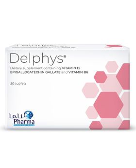 Delphys Vitamin D & Epigallocatechin Gallate Women's Supplement Tablets, Pack of 30's