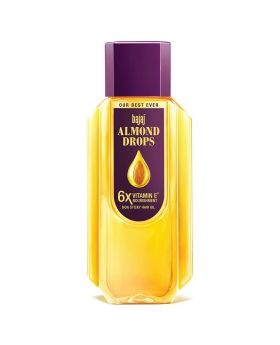 Bajaj Almond Drops Non Sticky Hair Oil For Reduced Hair Fall 500ml