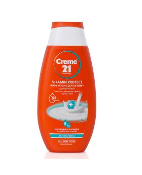 Creme 21 Sulfate-Free Vitamin Protect Anti-Bacterial Body Wash For All Skin Types 250ml