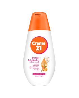 Creme 21 Instant Brightening Body Lotion With SPF 15 For All Skin Types 250ml