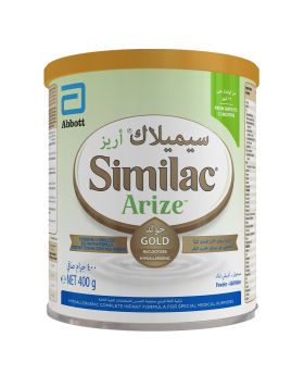 Similac Arize Gold Rice Protein Milk Powder For Babies From Birth To 12 months 400g
