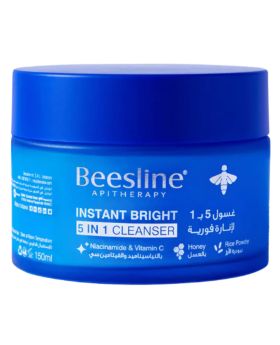 Beesline 5 In 1 Instant Bright Cleanser with Niacinamide and Vitamin C 150ml